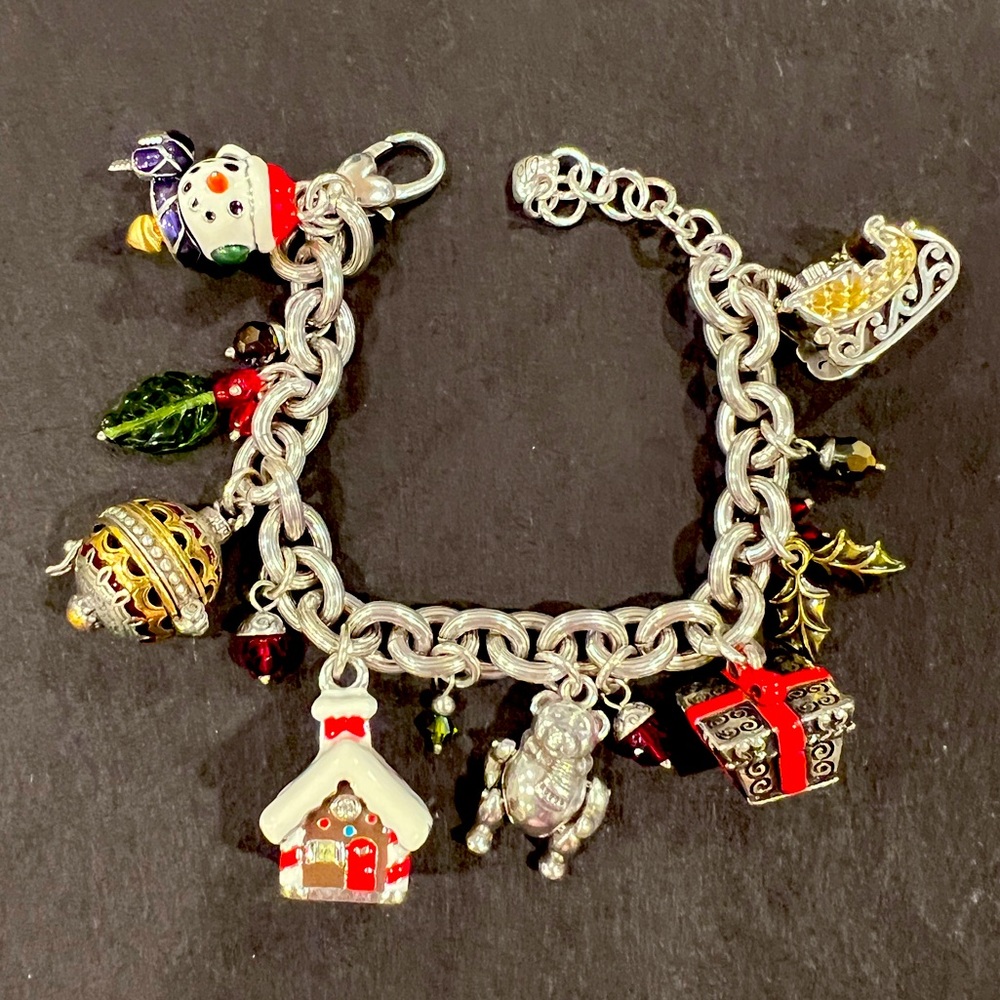 Brighton Christmas Charm Bracelet